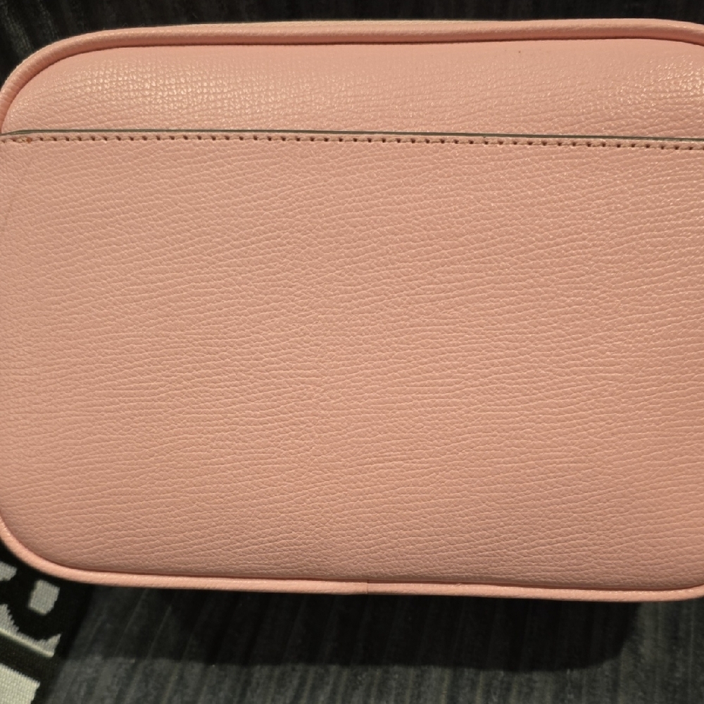 Karl Lagerfeld Pink Shoulder Bag with Silver Accents - Picture 2 of 10
